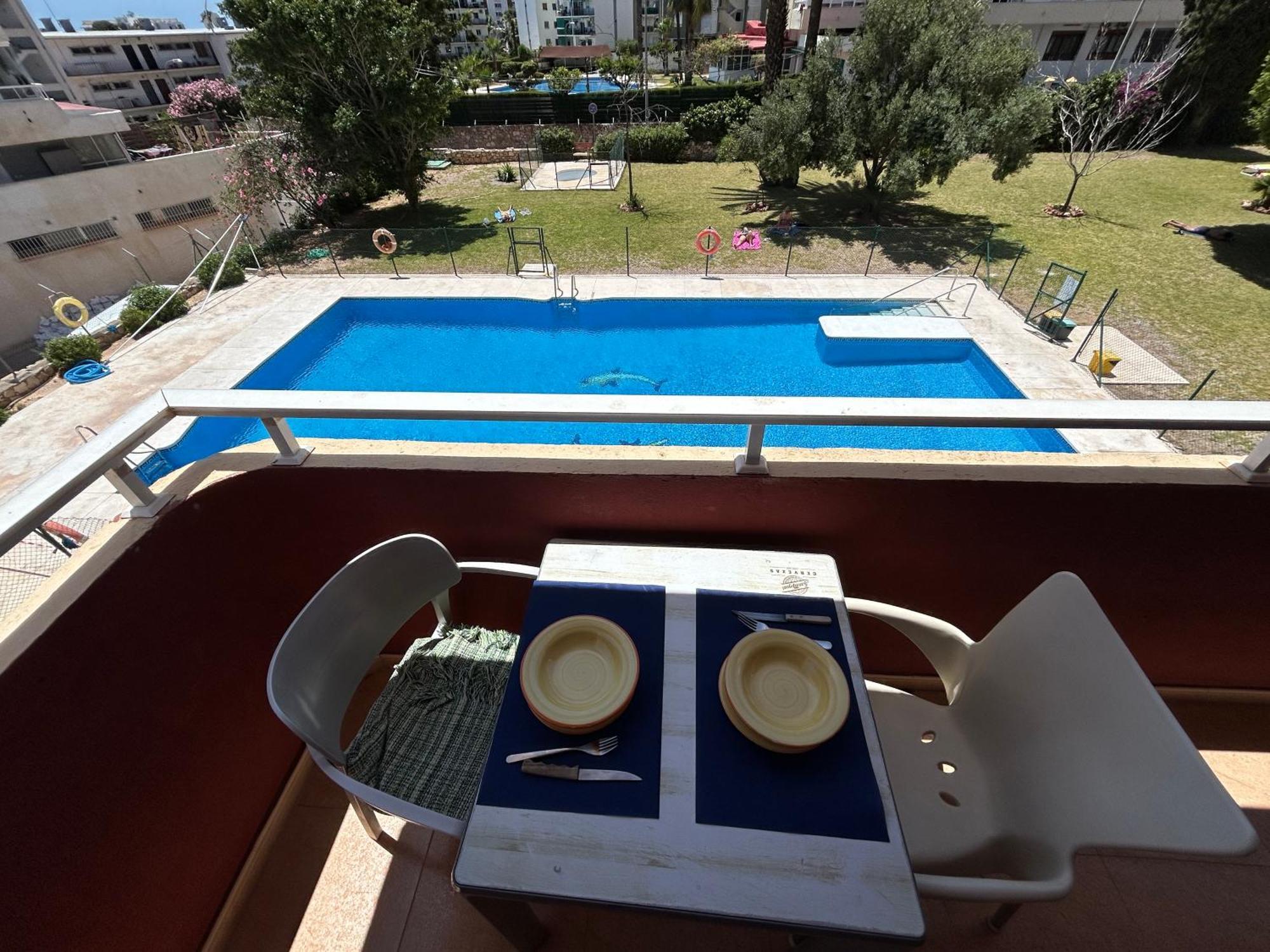 Piscina Terrazza Seaview Apartment Беналмадена Екстериор снимка